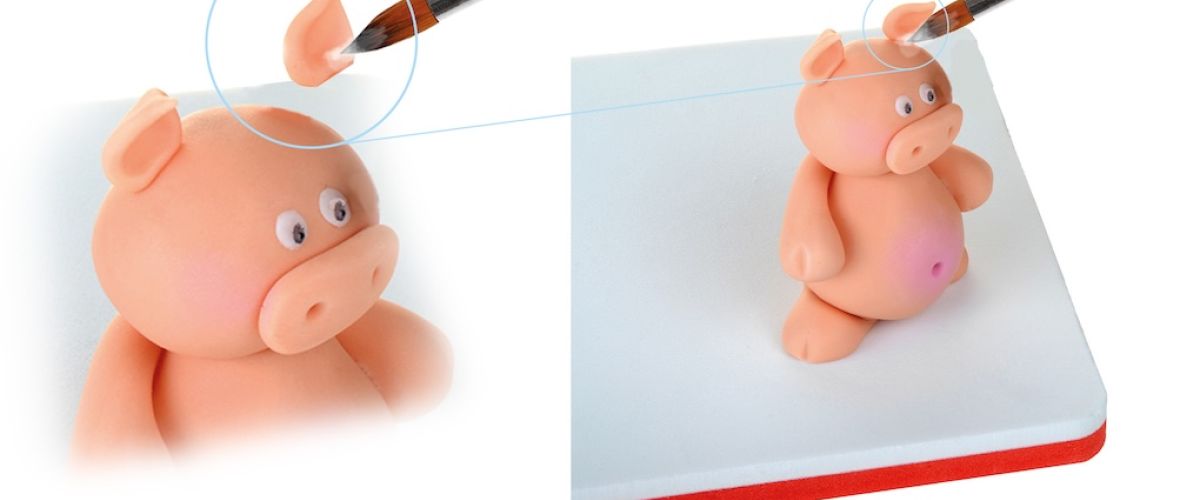 COLLA PER PASTA DI ZUCCHERO E SOGGETTI EDIBILI, EDIBLE GLUE